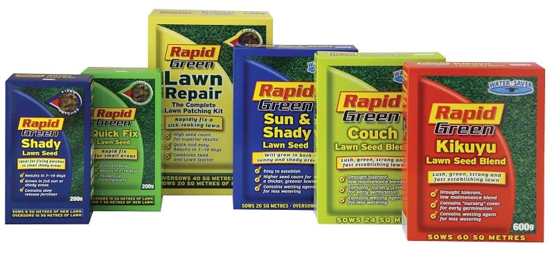 Advanced Seed Rapid Green Couch Lawn Seed Blend Lawn Seed